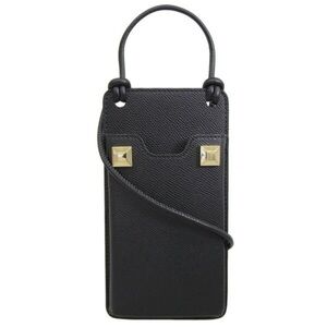 Furla Black Afrodite S Crossbody Phone Holder